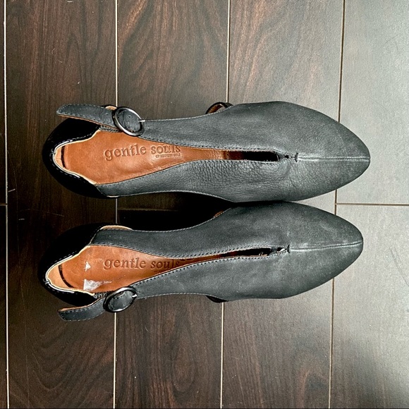 Leather Heels Gentle Souls - Picture 2 of 4